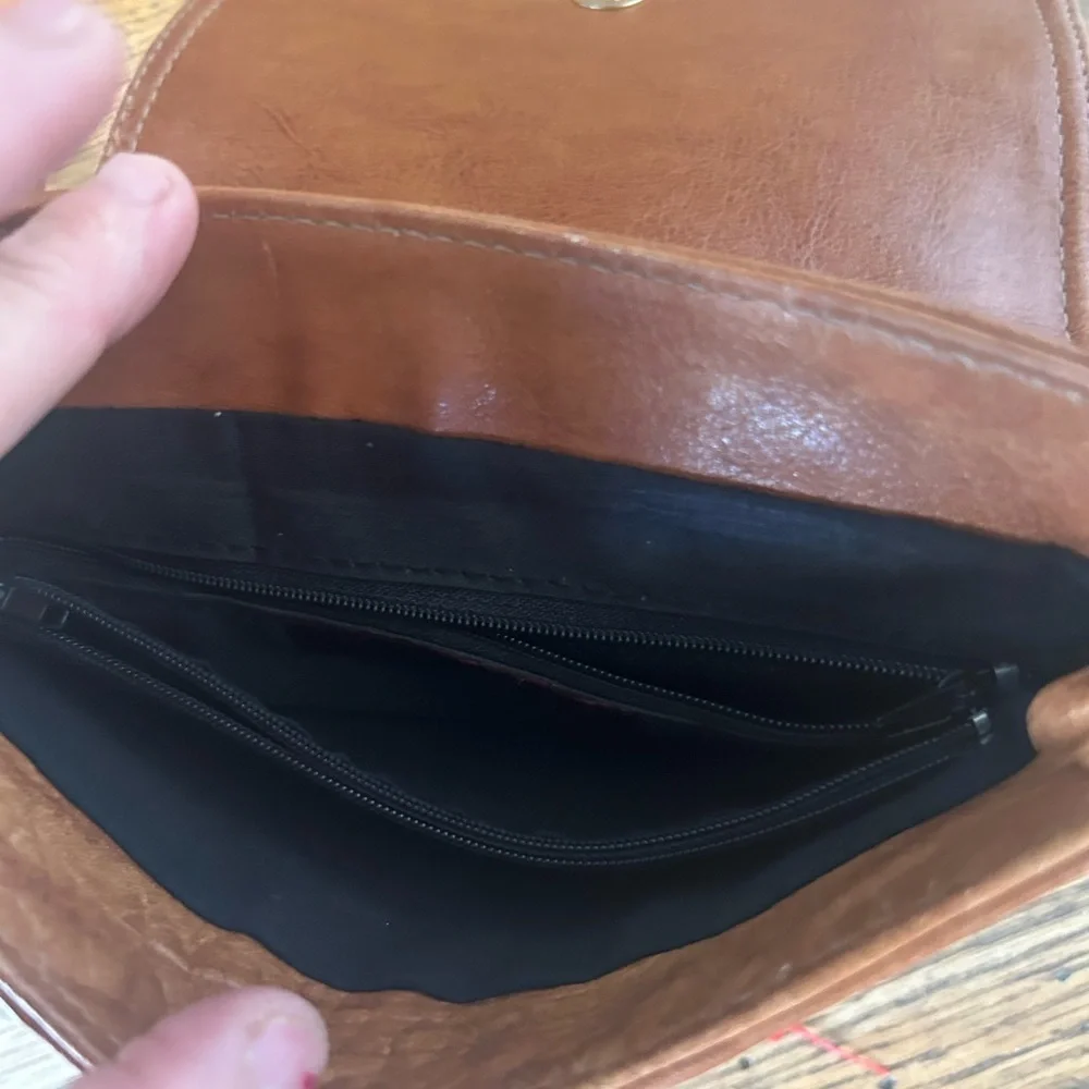 Florence Made in Italy Leather Crossbody Bag Purse